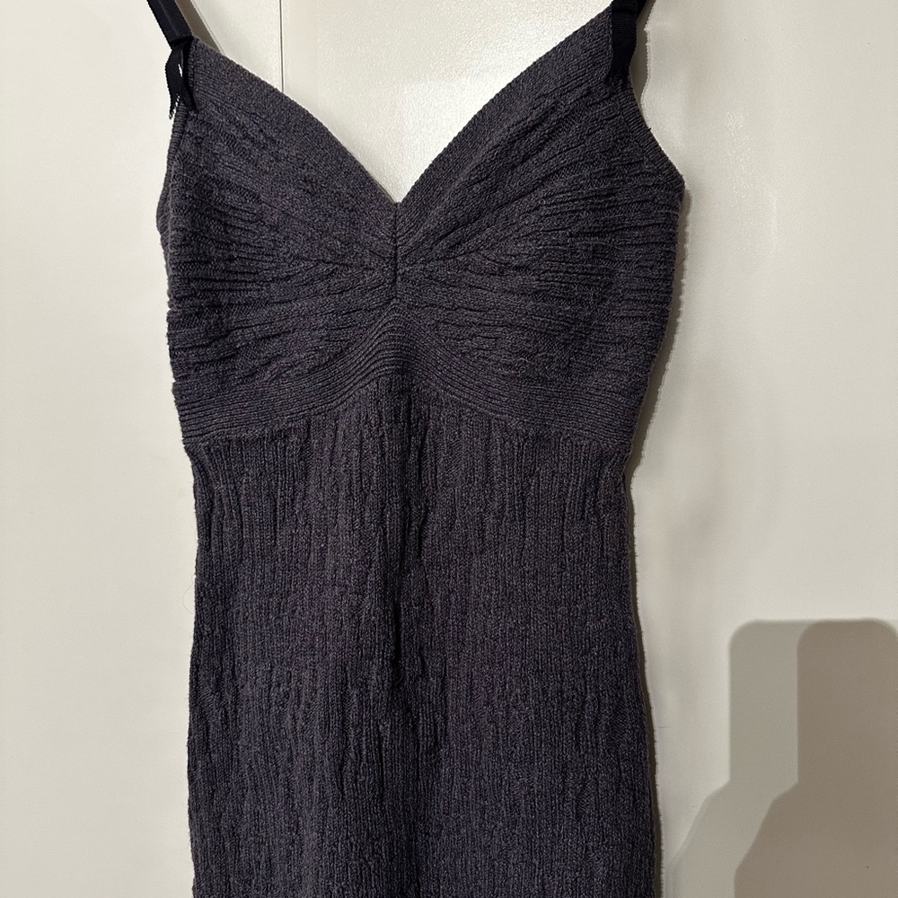 BCBGMaxAzria Lavender/Gray Knit Camisole Style Tank - Women’s S